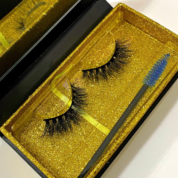 3D mink eyelashes (medium/long) - Picture 2 of 3
